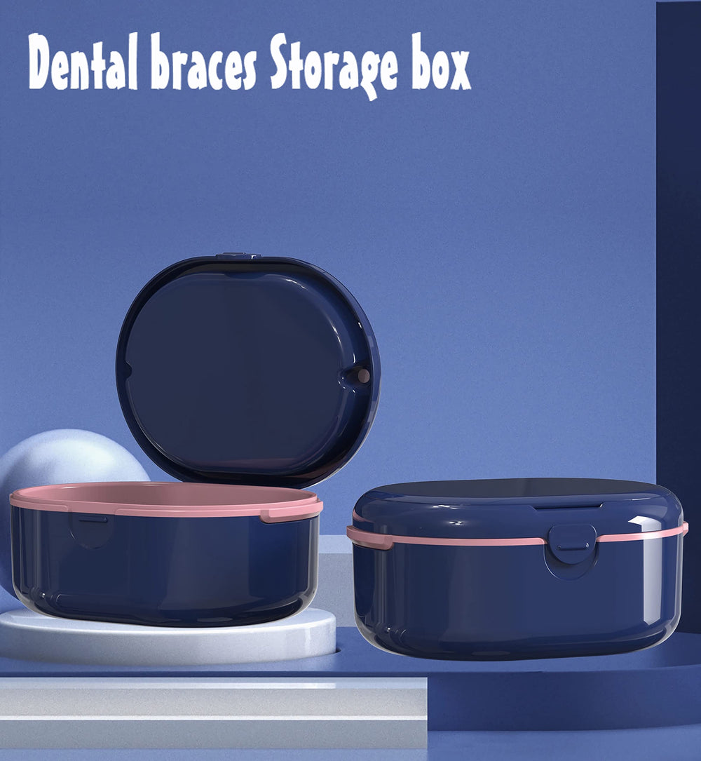 Used for dentures, retainers, mouthguards, and nightguards in a travel-friendly setup