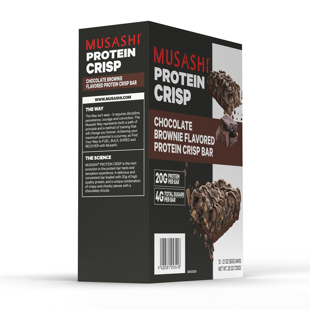 Assorted MUSASHI bars displayed for on-the-go snacking