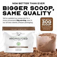 Muscle Feast grass-fed cows pasture image highlights natural hormone-free whey