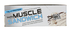 Muscle Foods Muscle Sandwich Peanut Butter Vanilla serving with a tasty, kid-friendly snack option