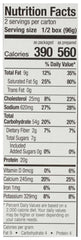Ingredients image for Muscle Mac High Protein Macaroni and Cheese 2-pack
