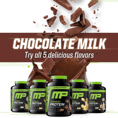 MusclePharm Combat label highlights diverse protein sources for ongoing fueling