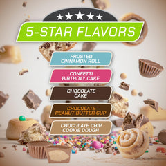 MusclePharm Combat Ready Bar Confetti Cake serving idea: post-workout recovery snack.