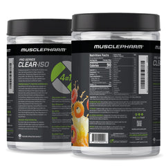 MusclePharm Pro Series Clear-ISO label testing certificates prove purity and adherence to sport standards