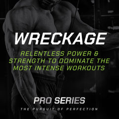 MusclePharm WRECKAGE nitric oxide boost image suggests enhanced blood flow