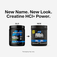 Close-up of scoop showing 750 mg HCl and 750 mg free-acid creatine per serving