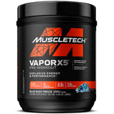 MuscleTech VaporX5 Pre-Workout Blue Razz Freeze packaging