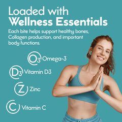 Musebeam packaging showing vegan, sugar-free, gluten-free labeling