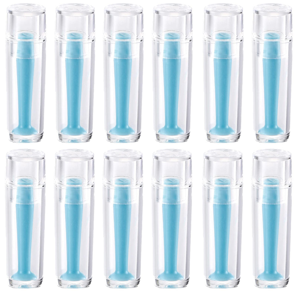 MUSHENJI 12-piece hard contact lens remover tool in blue with plunger suction cup