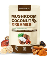 Mushroom Coconut Creamer with Lion's Mane powder in a 6.35oz jar