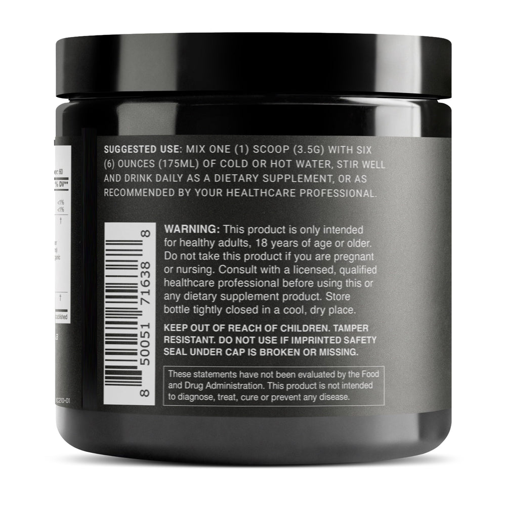 Lion's Mane and Cordyceps mushrooms with coffee beans