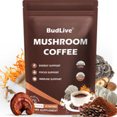 Mushroom Coffee packaging with 30 servings