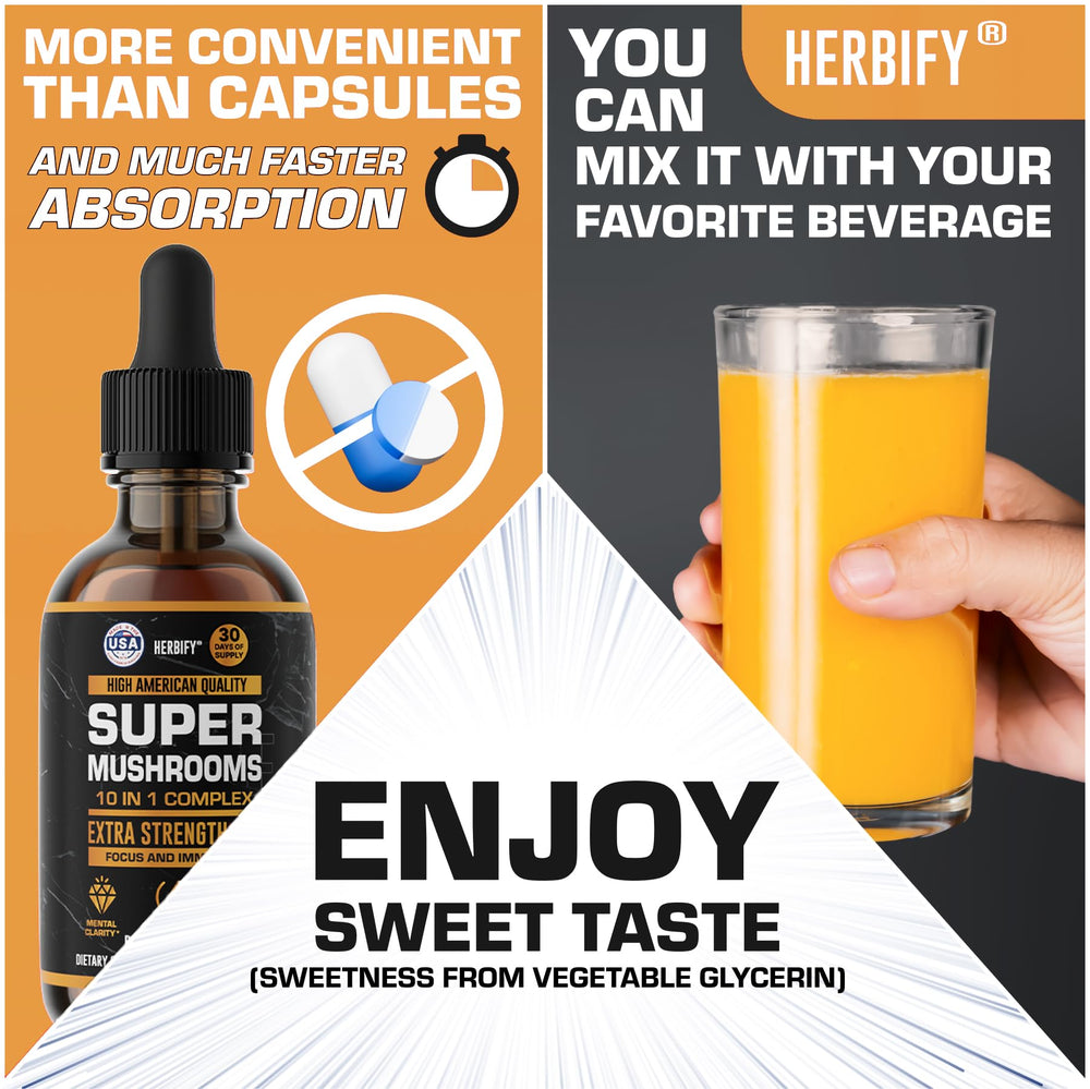 Cognitive support and mental clarity with multi-mushroom complex