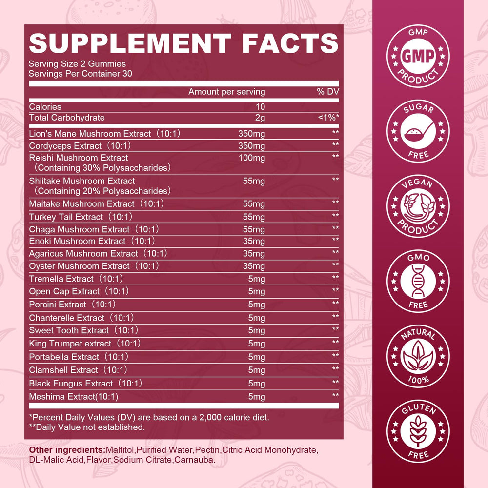 Product label showing vegan, gluten-free, sugar-free and non-GMO attributes
