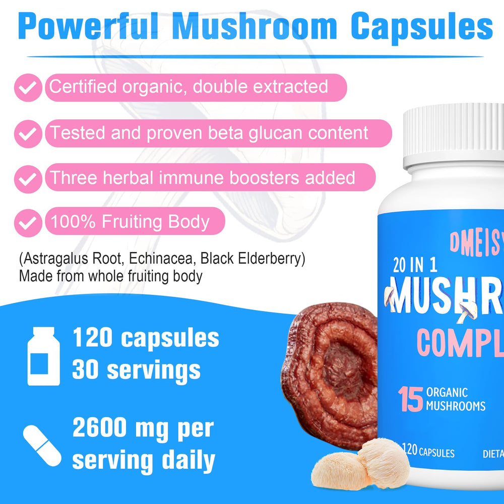 Chaga mushroom rich in polysaccharides and antioxidants