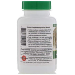 Product packaging for Mushroom Wisdom Super Coriolus with Maitake D Fraction 120 tablets