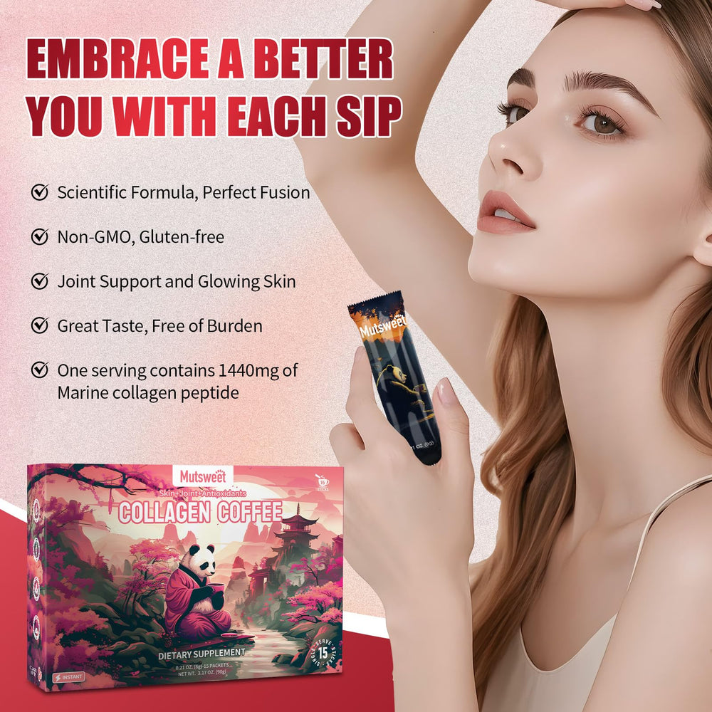 Close-up of marine collagen peptides powder