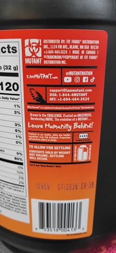 Mutant ISO Surge mixed glass demonstrates a satisfying post-workout shake.