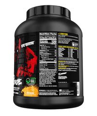 Mutant ISO Surge scoop demonstrates convenient dosing for 25g protein per serving.