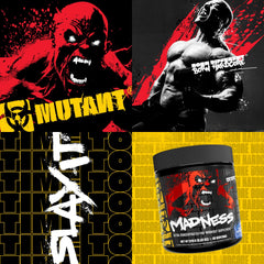 Mutant Madness beta-alanine close-up underlines endurance support