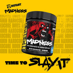 Mutant Madness fruit punch flavor delivering refreshing energy