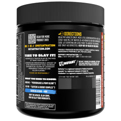 Mutant Madness ingredient visual highlighting L-Citrulline and Beta-Alanine.