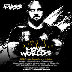 Mutant Mass chocolate-fudge-brownie-served captures gourmet flavor temptation.