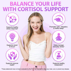 Dropper dispensing cortisol liquid under tongue