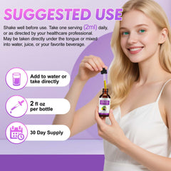 Calm, focused mood depiction after taking cortisol drops