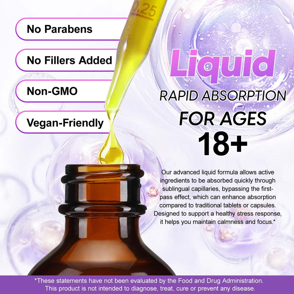 30-day supply of liquid cortisol drops