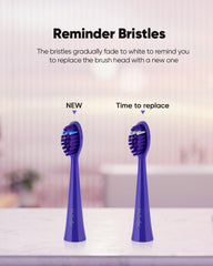Ergonomic handle view of MySmile DY 156 toothbrush