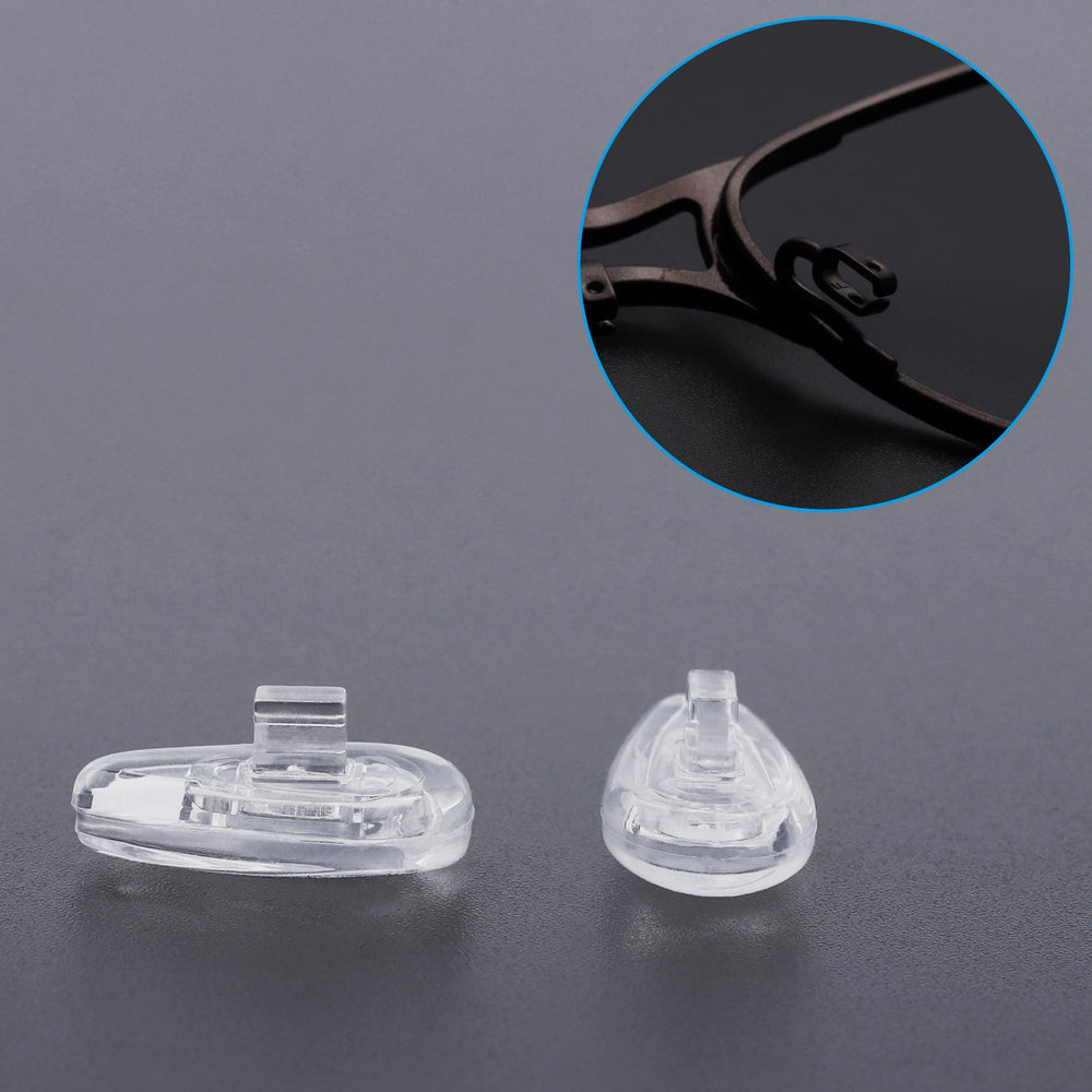 Six clear nose pads for Oakley and Maui Jim Kahuna sunglasses