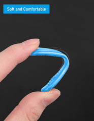 Pack shot: MYCOURAG sky blue nose pads for Pit Viper 2000 (2 pieces)