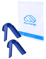 Blue MYCOURAG replacement silicone nose pads for Pit Viper The Original (Standard Frame) – two pads