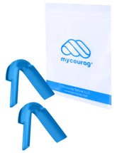 Sky blue MYCOURAG silicone nose pads for Pit Viper The Original sunglasses - view 1