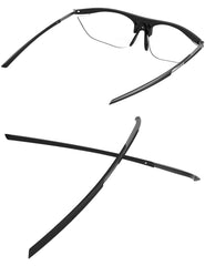 Replacement temples for Rudy Project Rydon Standard sunglasses in Matte Black - side view