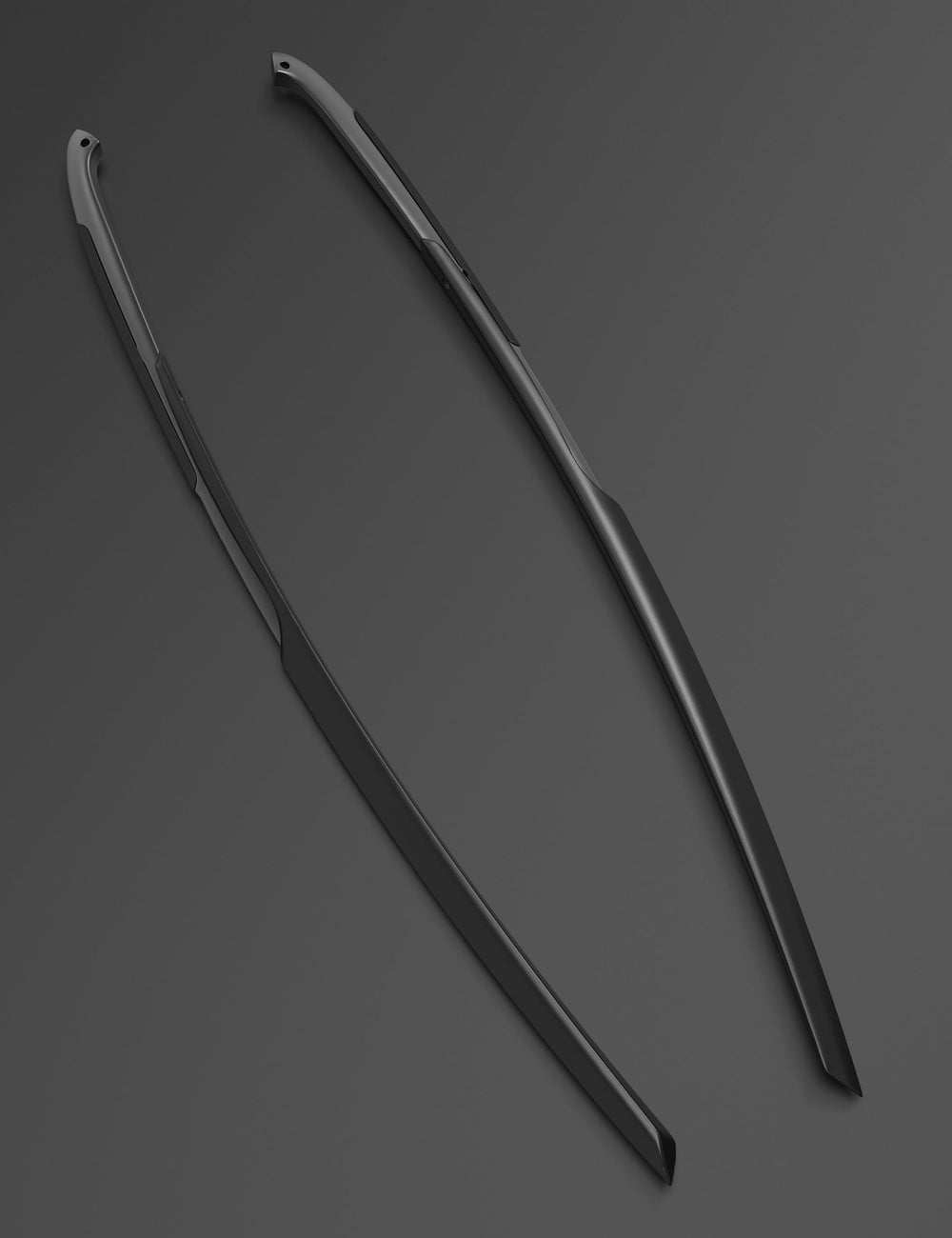 Rudy Project Rydon compatible replacement legs and arms by MYCOURAG - Matte Black
