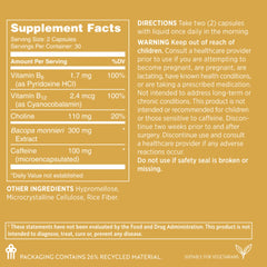 Morning routine with two Sharp Focus capsules