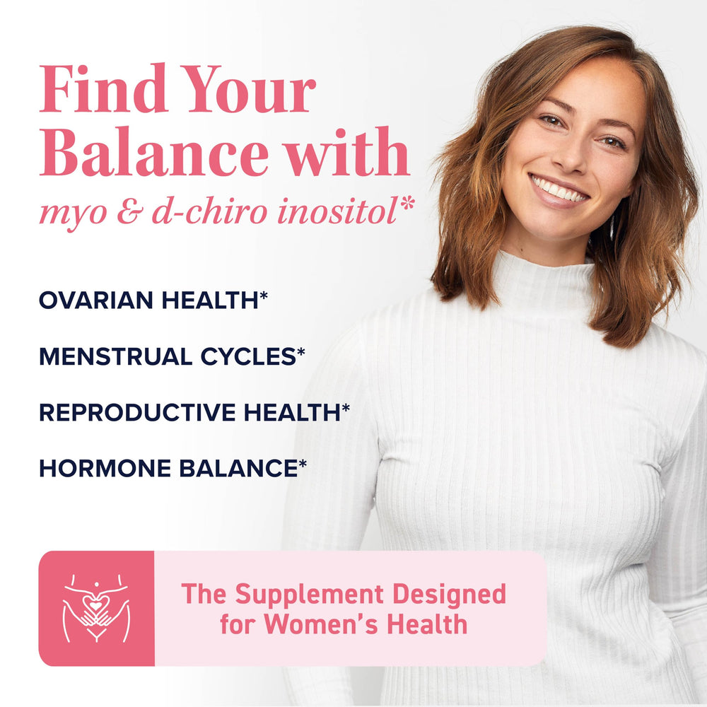 40:1 ratio Myo-Inositol to D-Chiro Inositol infographic