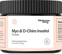 Myo-Inositol and D-Chiro Inositol powder with 40:1 ratio and 90 servings
