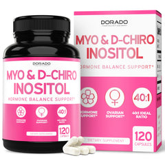Myo-Inositol & D-Chiro Inositol supplement for women - 120 capsules