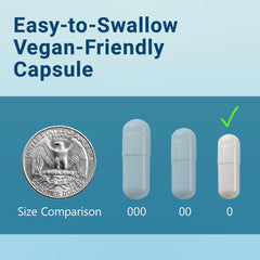 Vegan-friendly, gluten-free magnesium supplement packaging