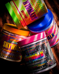 MyoBlox Skywalk scoop with powder for precise serving.