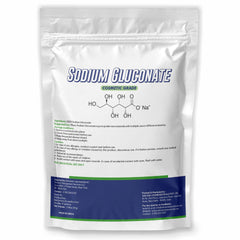 Cosmetic-grade sodium gluconate powder for skincare