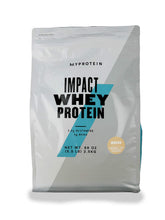 Myprotein Impact Whey Isolate Mocha flavor – tub and scoop