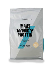 Myprotein Impact Whey Isolate Mocha flavor – tub and scoop