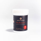 Bottle of MyReuteri Probiotic LRDR with 30 vegan capsules and FOS prebiotic