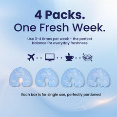 Fresh mint packaging label
