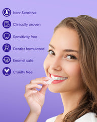 MySmile whitening strips and packaging
