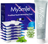 14 prefilled whitening trays for upper and lower teeth